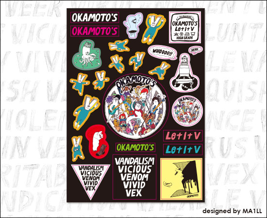 OKAMOTO'S TOUR 2014「Let It V」OFFICIAL GOODS